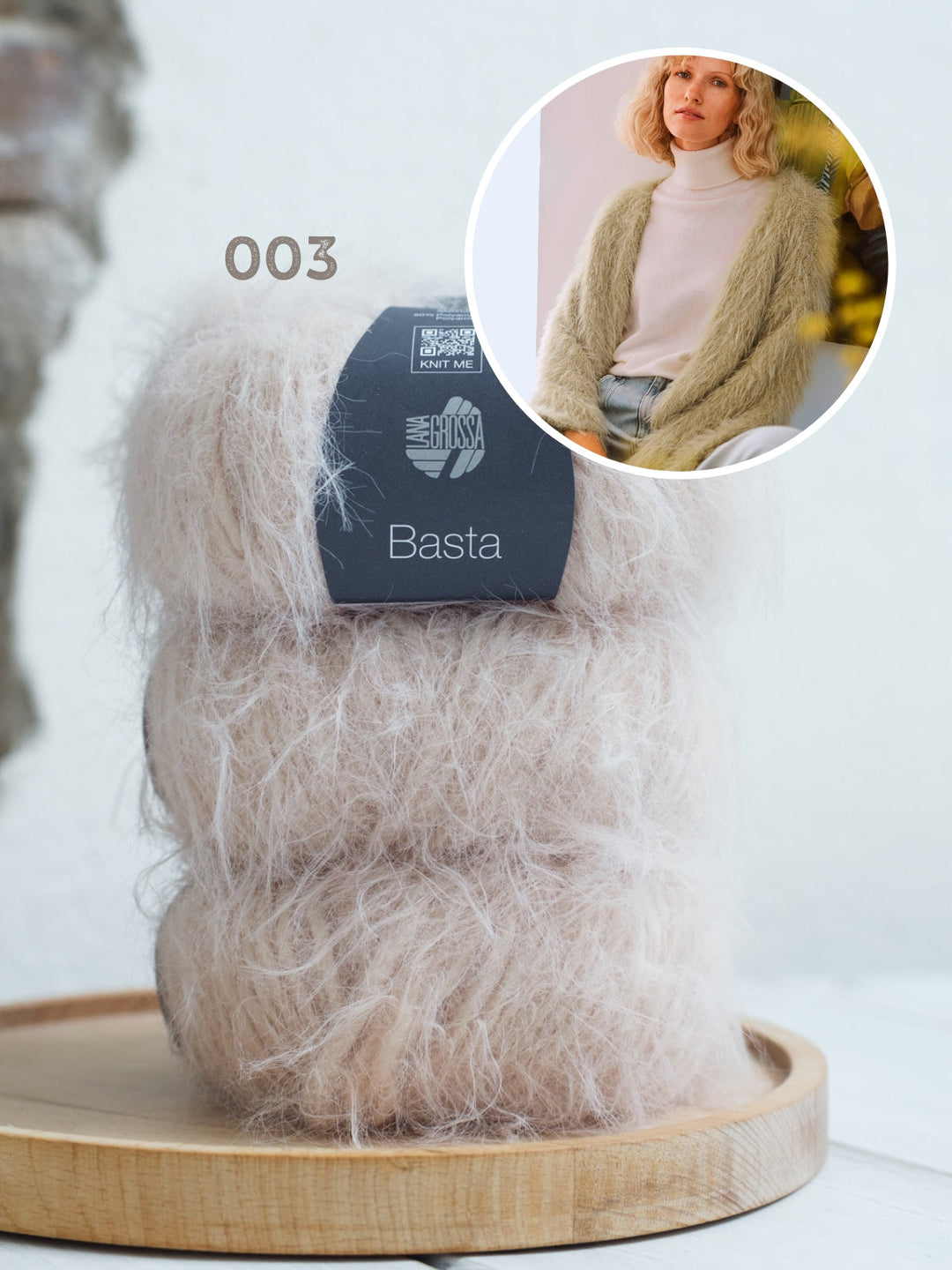 Strickpaket Basta Puscheljacke