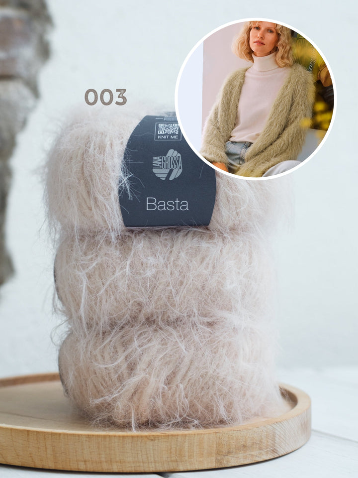 Strickpaket Basta Puscheljacke