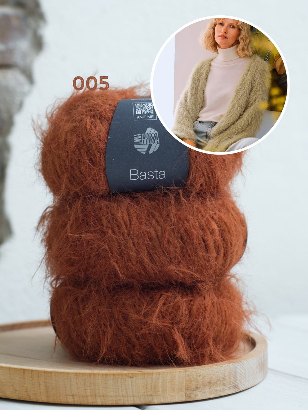 Strickpaket Basta Puscheljacke