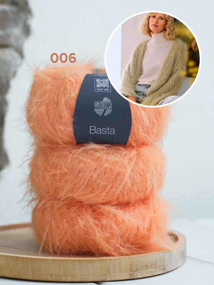 Strickpaket Basta Puscheljacke