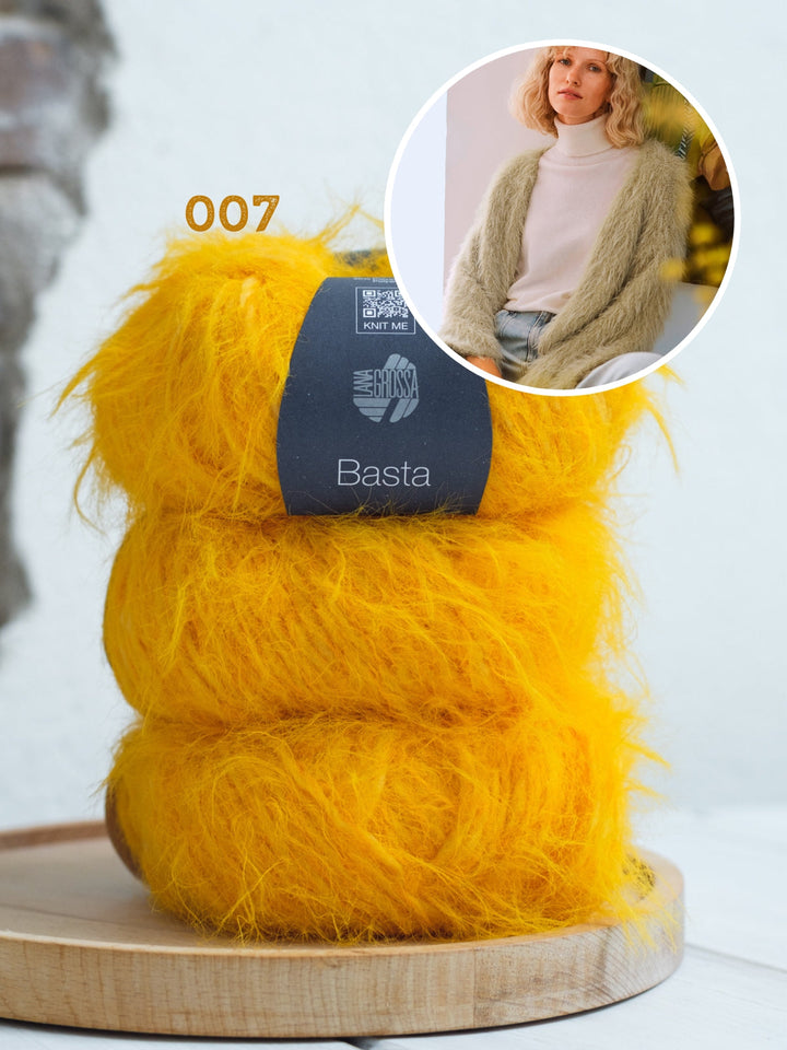 Strickpaket Basta Puscheljacke