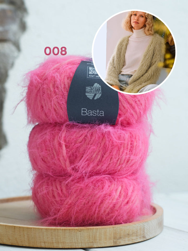 Strickpaket Basta Puscheljacke