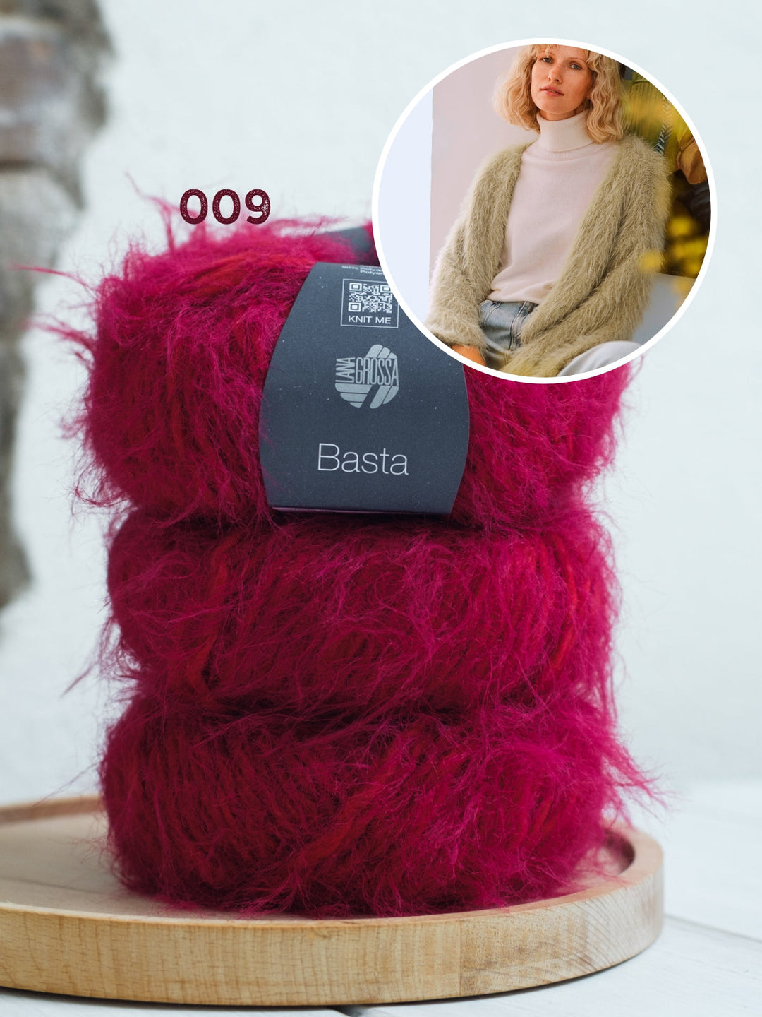 Strickpaket Basta Puscheljacke