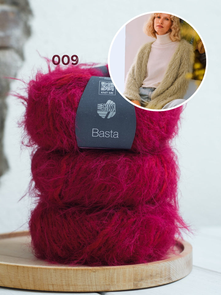 Strickpaket Basta Puscheljacke