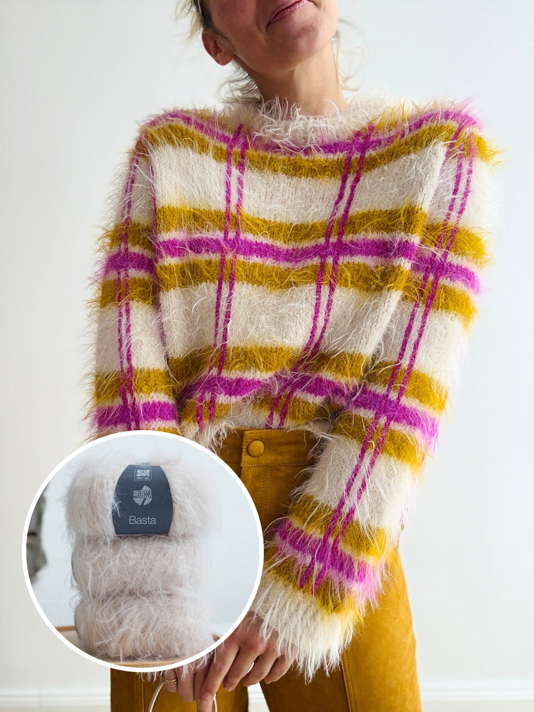 Strickpaket Ceallaigh Sweater Basta - Kolibri by Johanna
