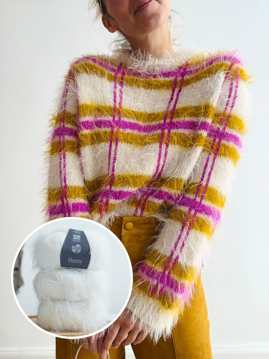 Strickpaket Ceallaigh Sweater Basta - Kolibri by Johanna