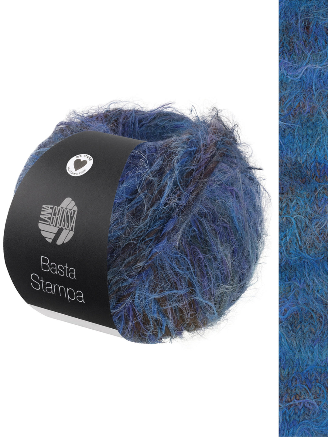 Basta Stampa 203 Hellblau/Jeans/Royal/Dunkelbraun