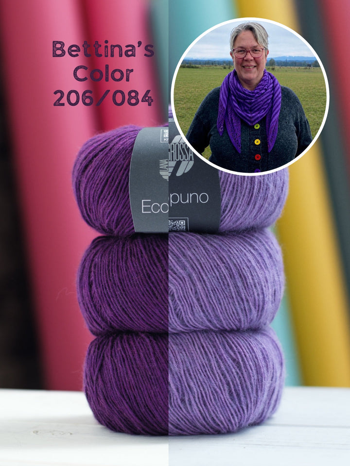 Strickpaket Tuch Knotten - Joél Joél