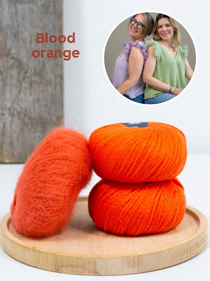 Strickpaket Volare Top - Cotonella &amp; Silkhair - Tanja Steinbach