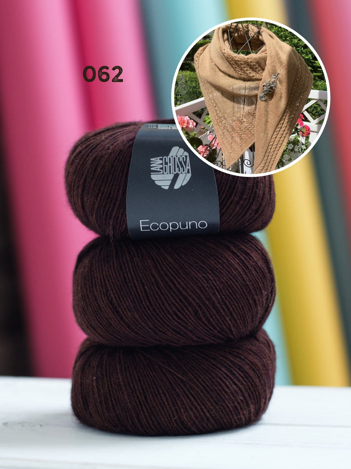 Strickpaket Lizas Tuch Provence Vibe - Ecopuno