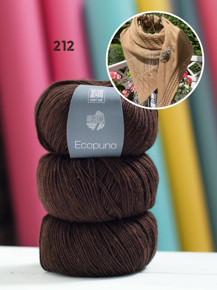 Strickpaket Lizas Tuch Provence Vibe - Ecopuno