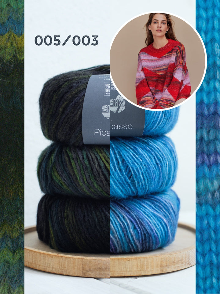 Strickpaket Picasso Pullover
