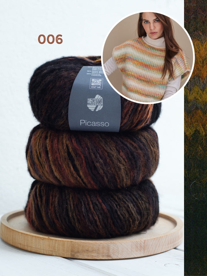 Strickpaket Picasso Pullunder