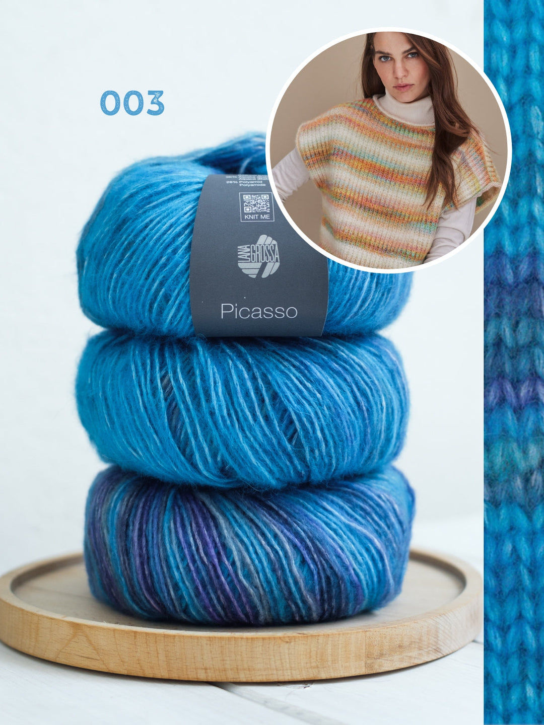 Strickpaket Picasso Pullunder