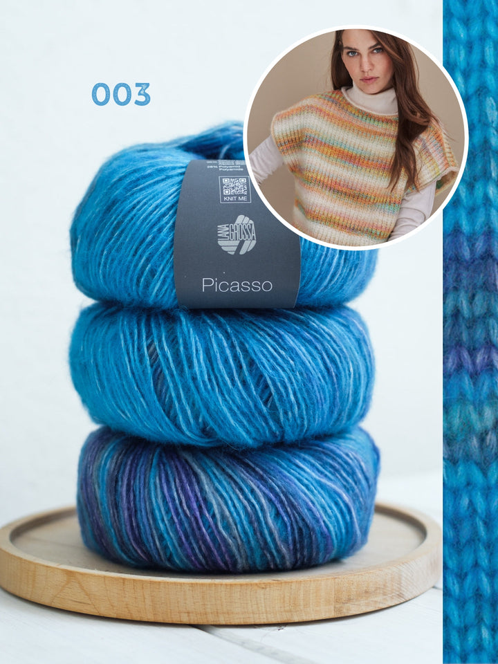 Strickpaket Picasso Pullunder
