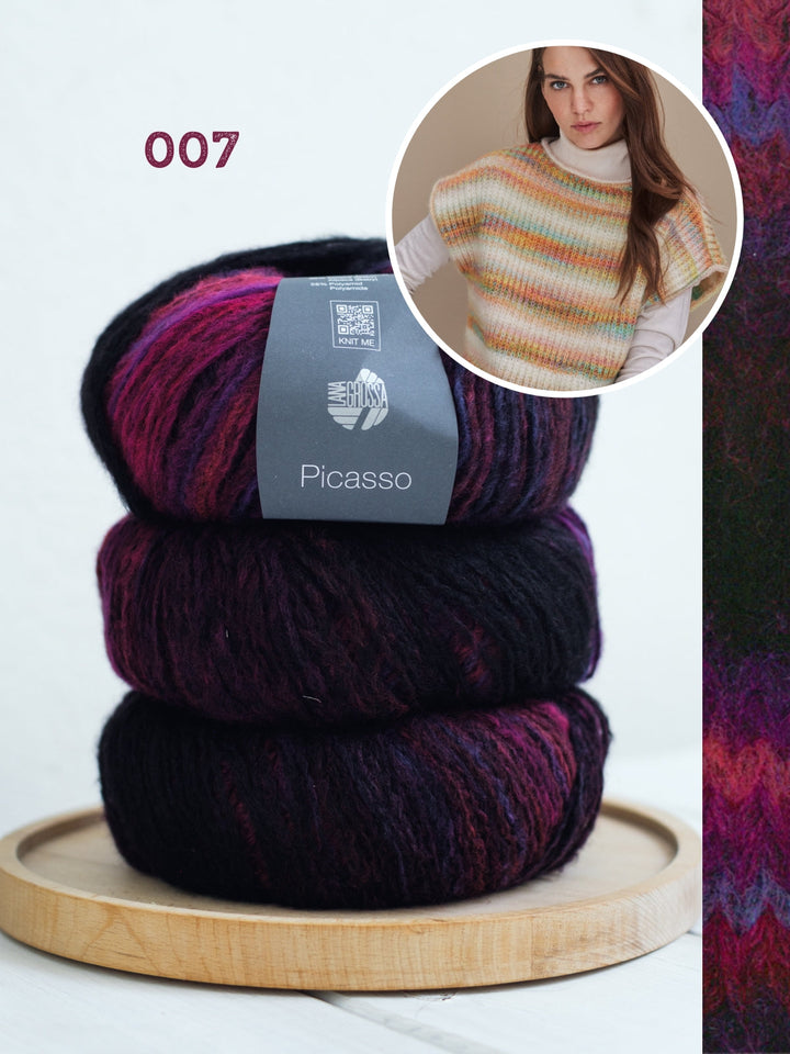 Strickpaket Picasso Pullunder