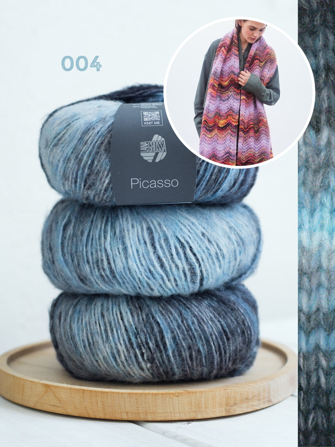 Strickpaket Picasso Schal