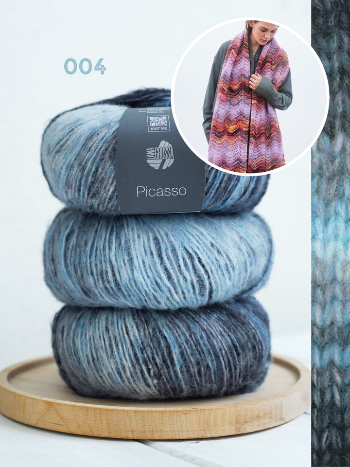 Strickpaket Picasso Schal
