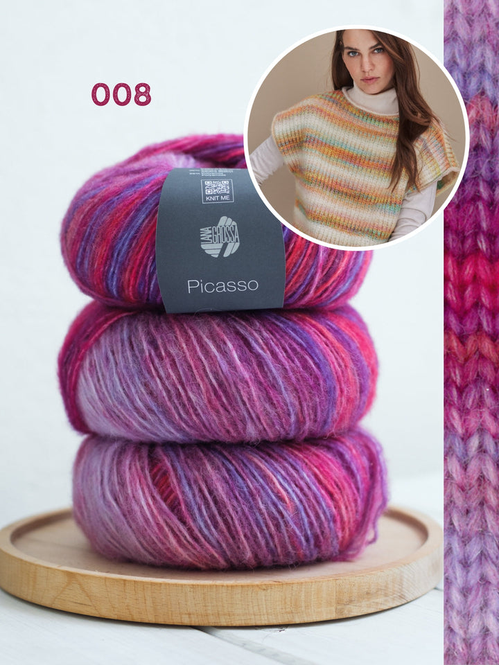 Strickpaket Picasso Pullunder