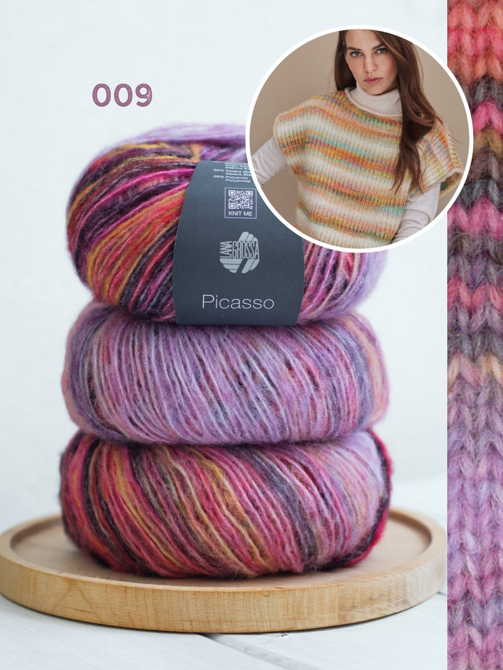 Strickpaket Picasso Pullunder