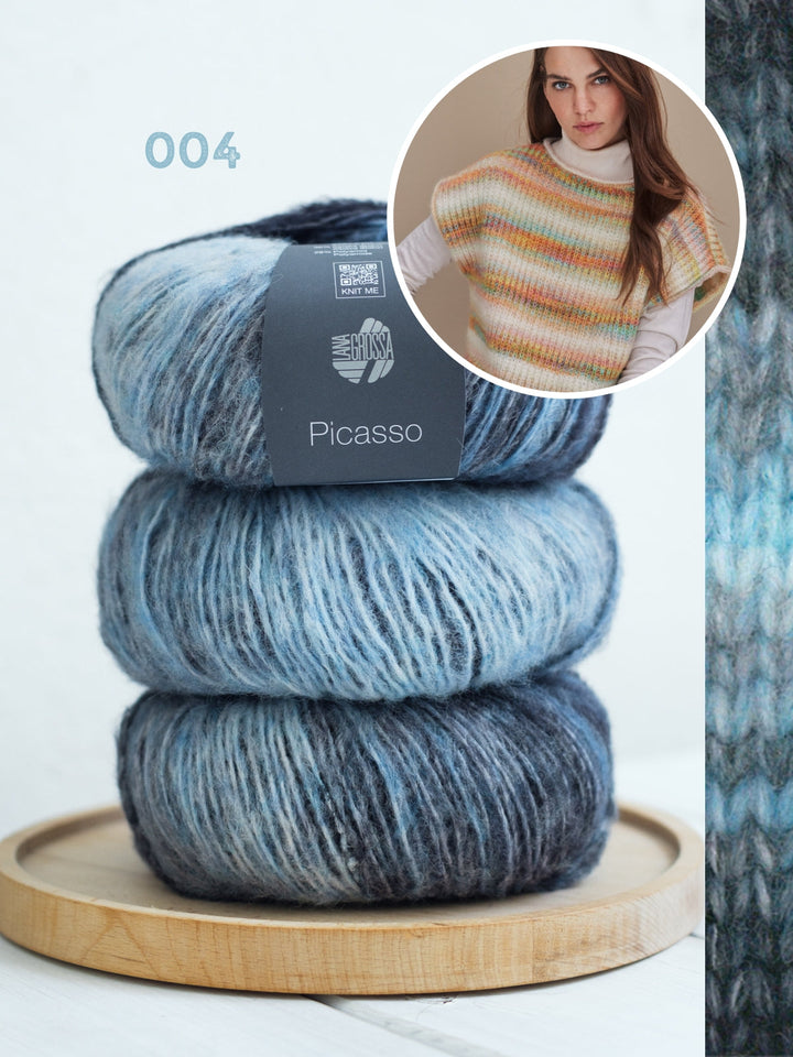 Strickpaket Picasso Pullunder