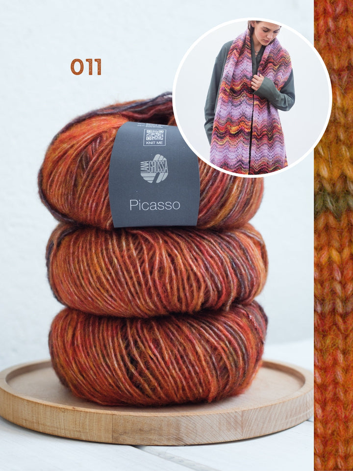 Strickpaket Picasso Schal
