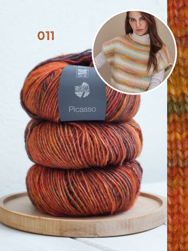 Strickpaket Picasso Pullunder