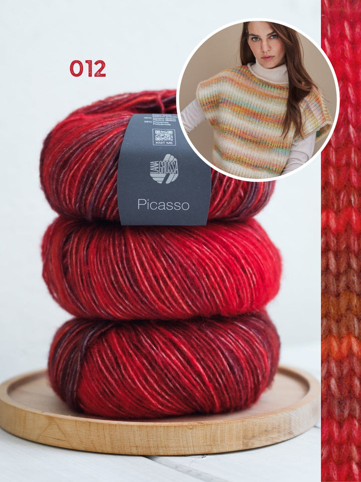 Strickpaket Picasso Pullunder