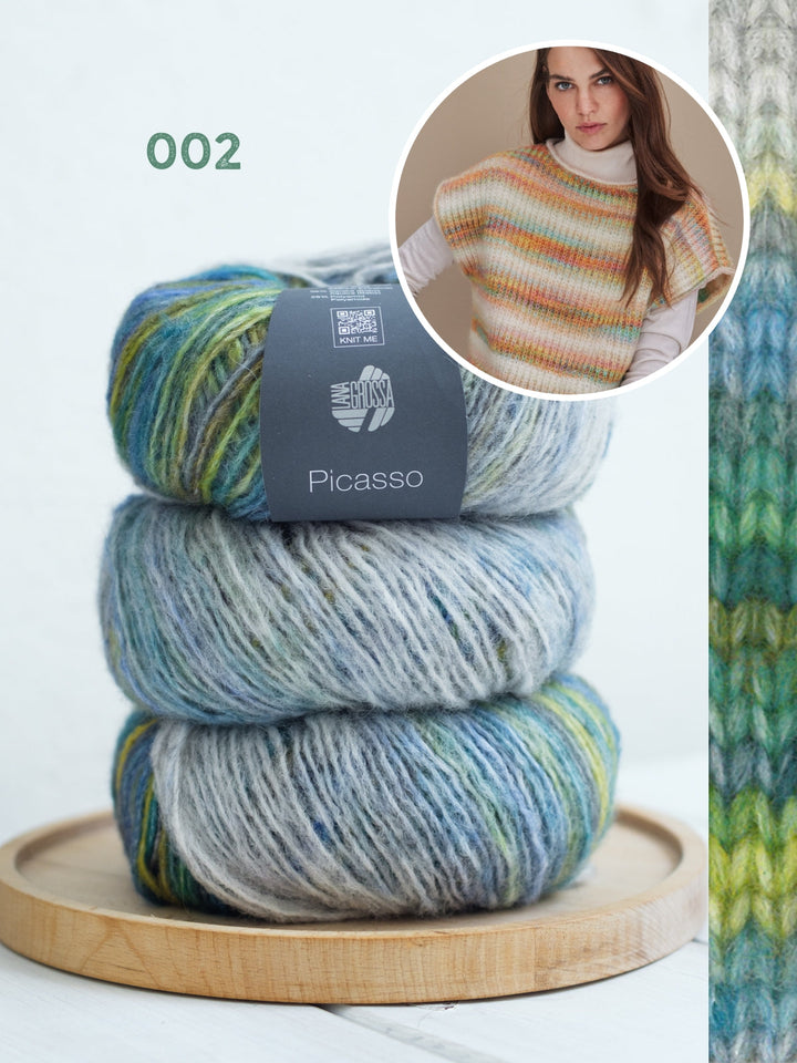 Strickpaket Picasso Pullunder
