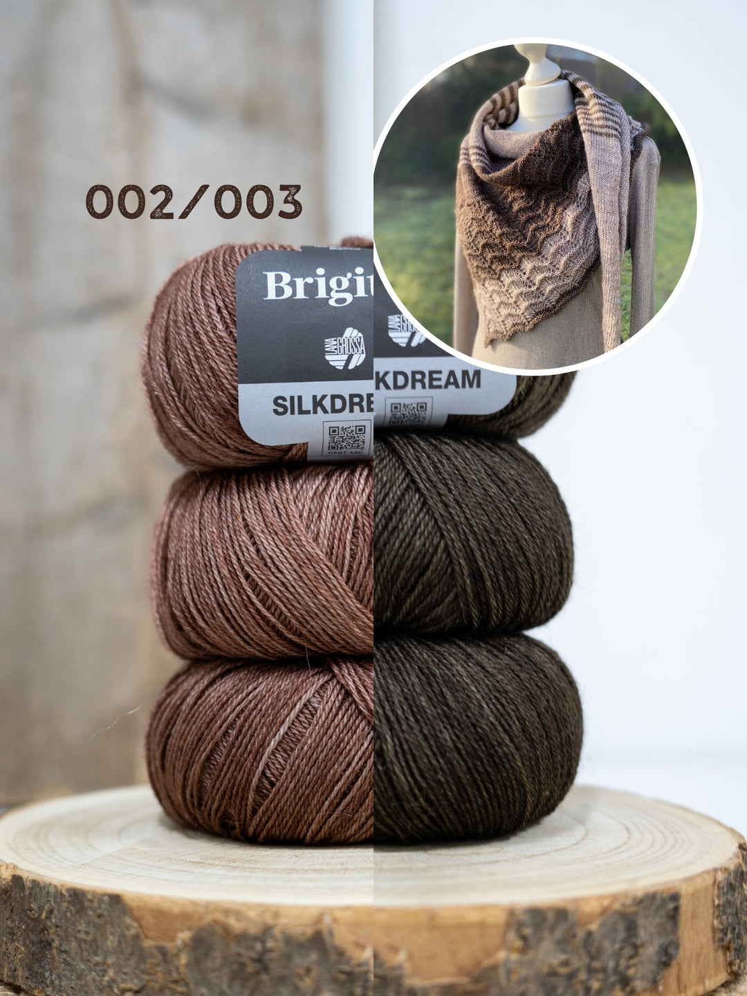 Strickpaket Lizas Tuch Line Poetry