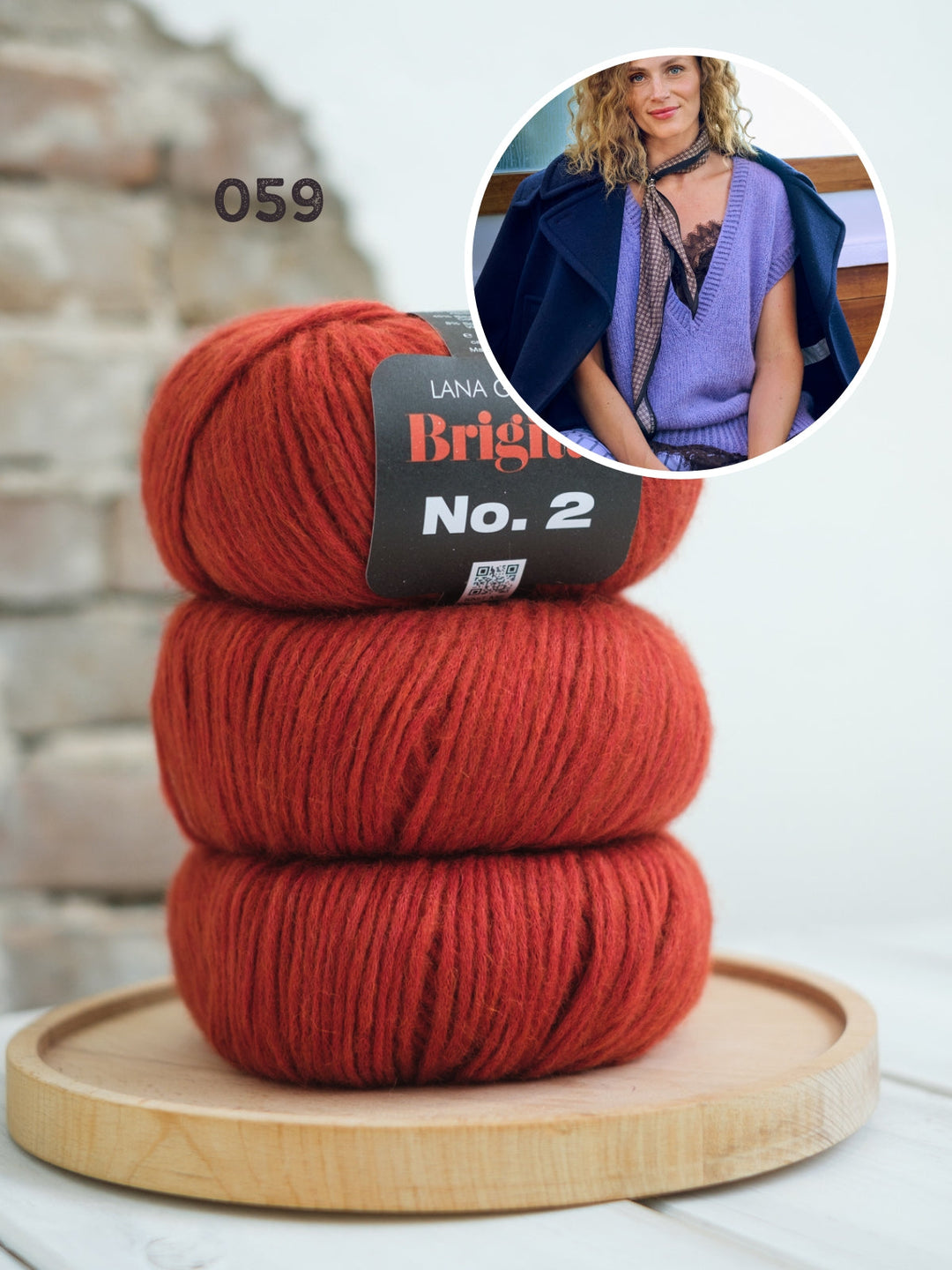 Strickpaket Brigitte No. 2 langer Pullunder