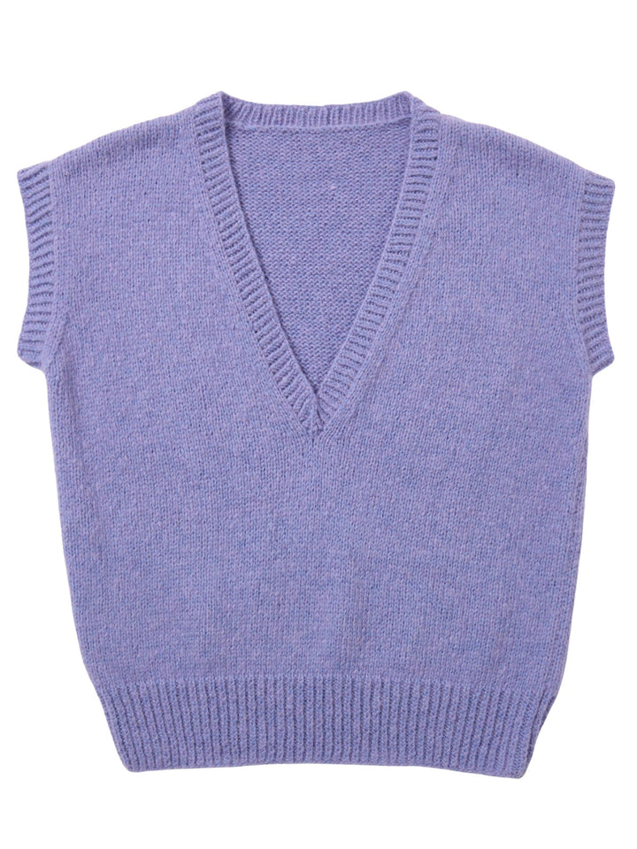 Strickpaket Brigitte No. 2 langer Pullunder