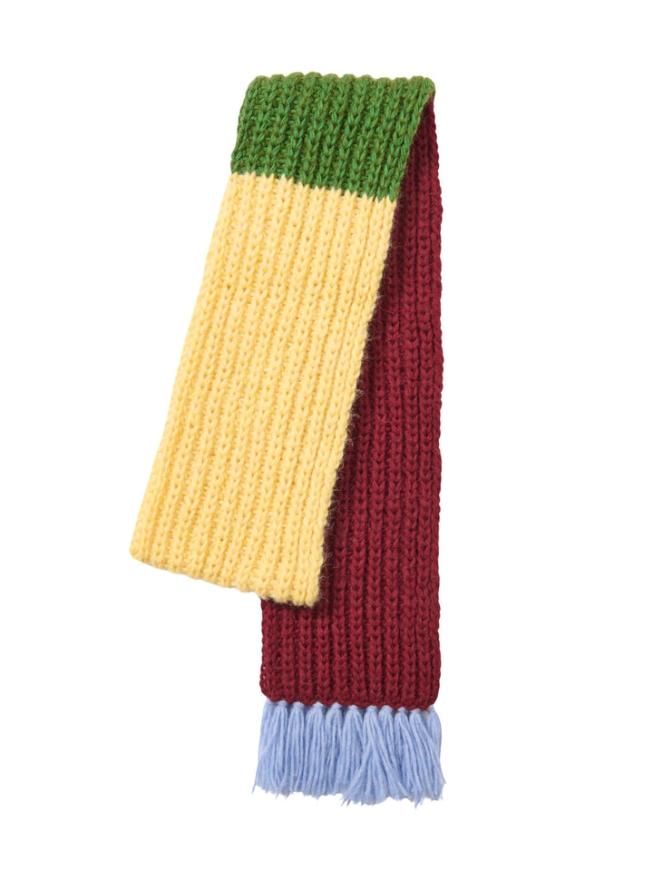 Strickpaket Brigitte No. 2 Schal mit Blockstreifen