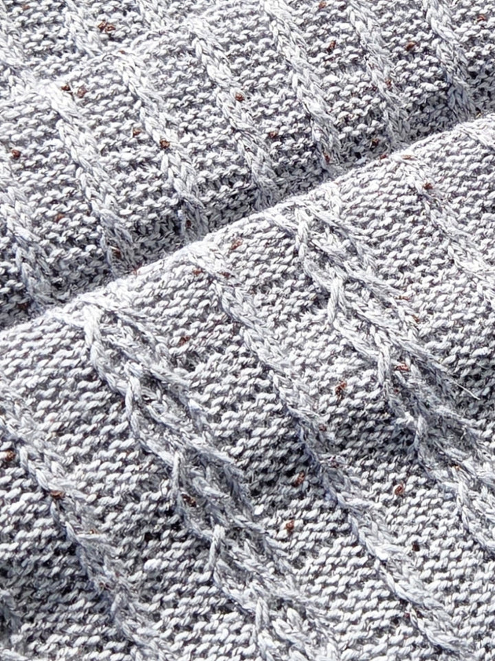 Strickpaket Lizas Tuch Cable Love - Cool Wool Dots
