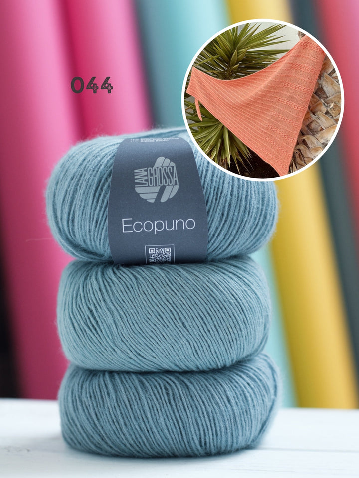 Strickpaket Lizas Tuch Cable Love - Ecopuno