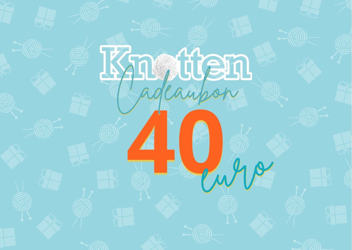 Cadeaubon voor Knottenwol.nl