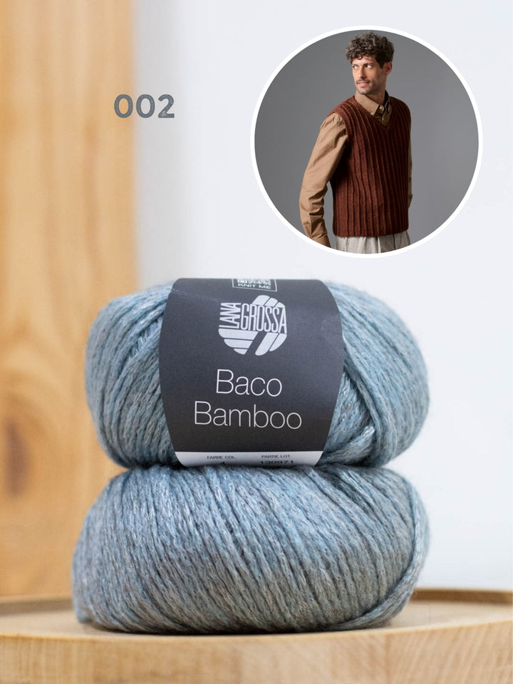 Strickpaket Baco Bamboo Pullunder