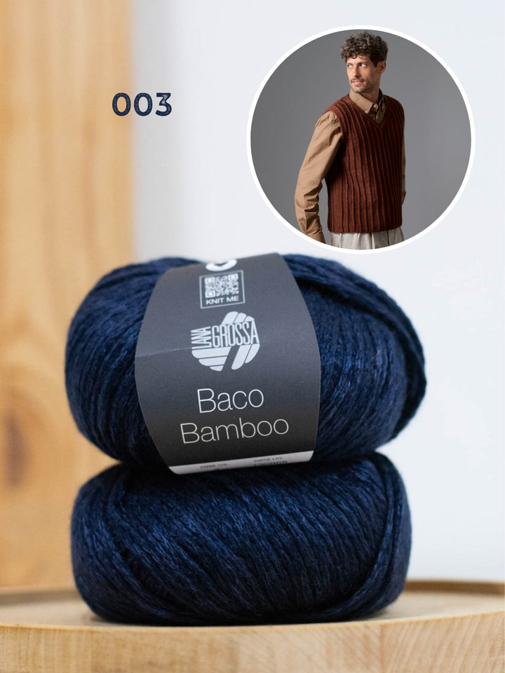 Strickpaket Baco Bamboo Pullunder