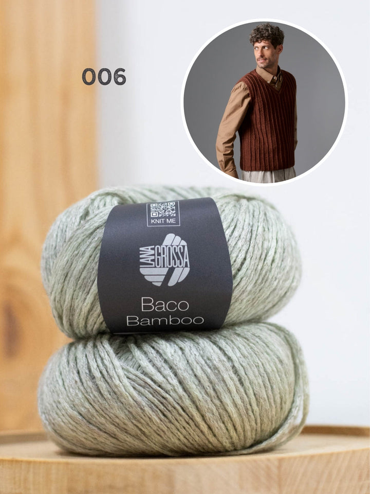 Strickpaket Baco Bamboo Pullunder