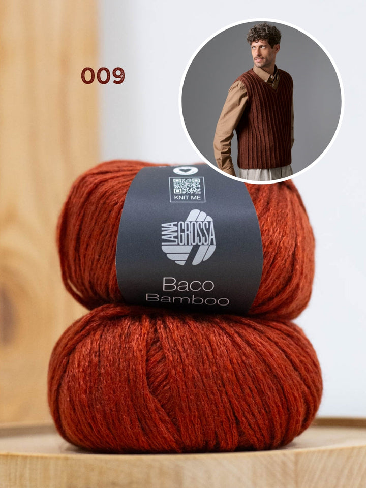 Strickpaket Baco Bamboo Pullunder