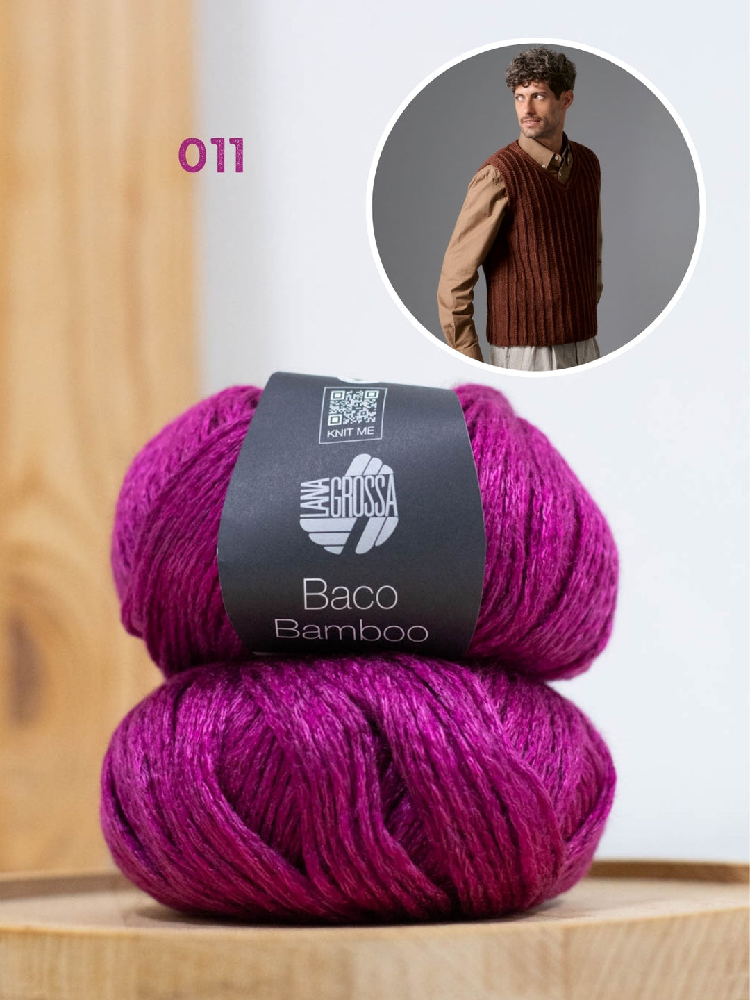 Strickpaket Baco Bamboo Pullunder
