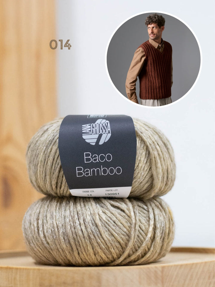 Strickpaket Baco Bamboo Pullunder
