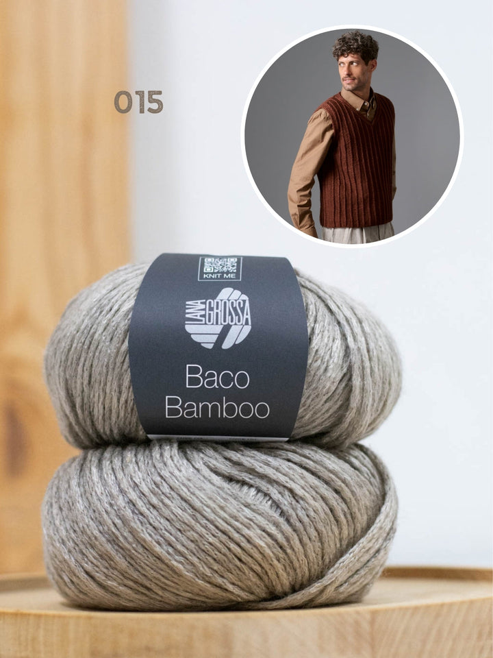 Strickpaket Baco Bamboo Pullunder