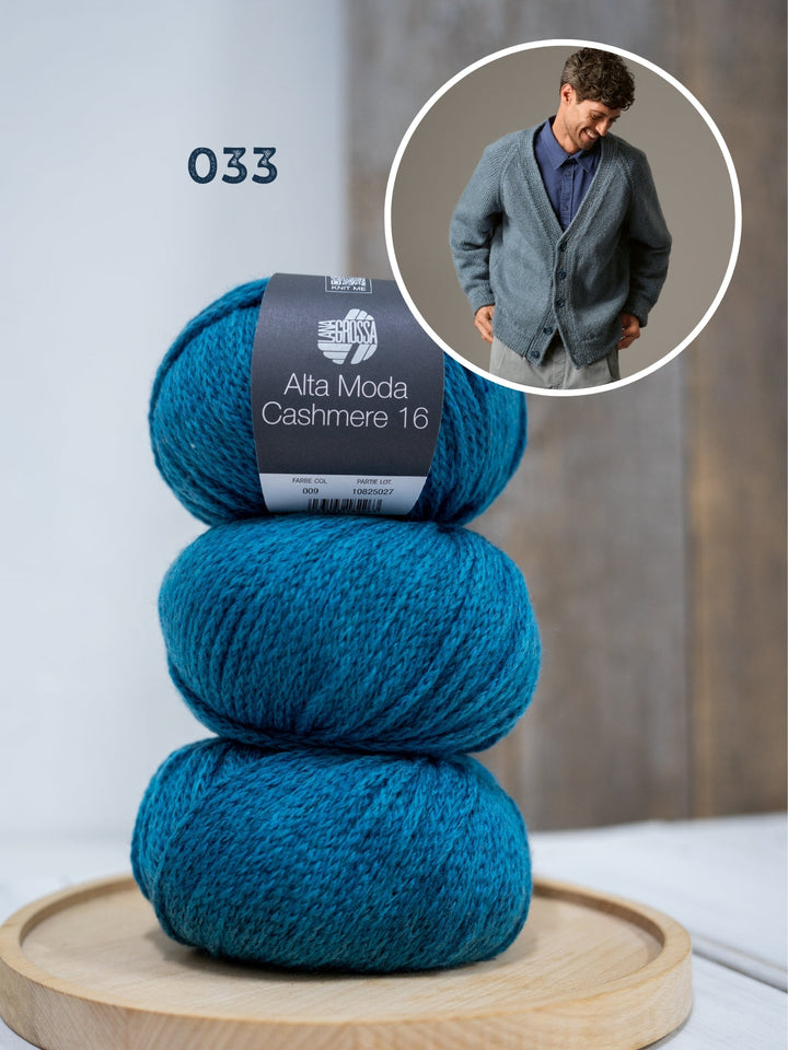 Strickpaket Alta Moda Cashmere 16 Strickjacke