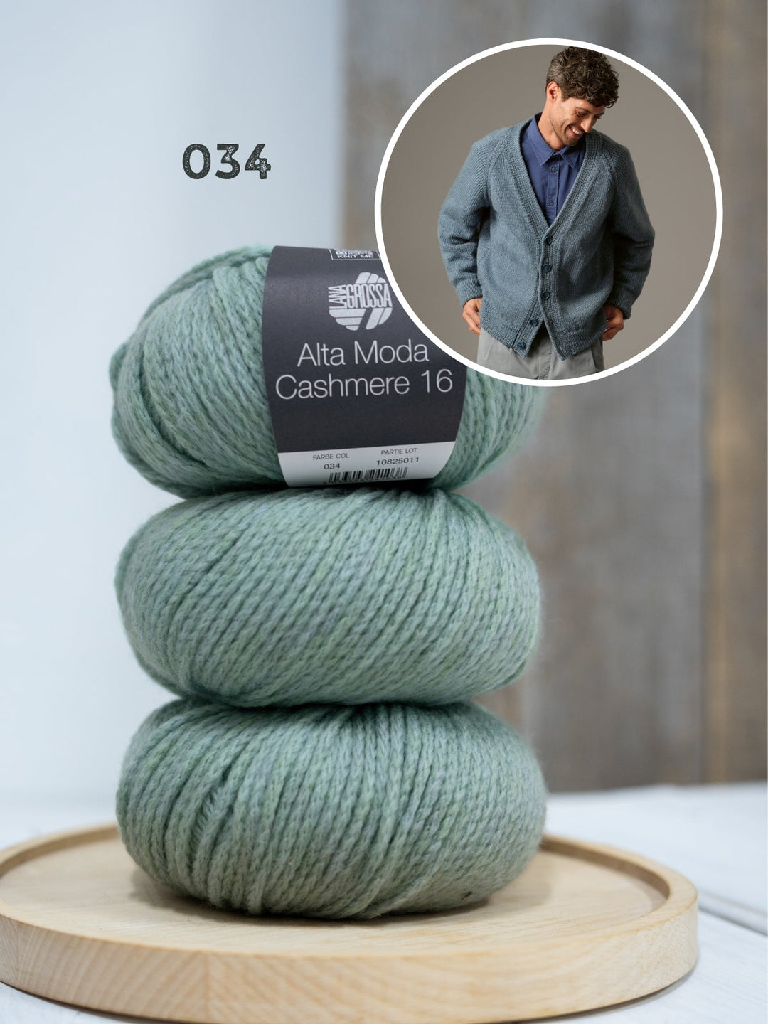 Strickpaket Alta Moda Cashmere 16 Strickjacke