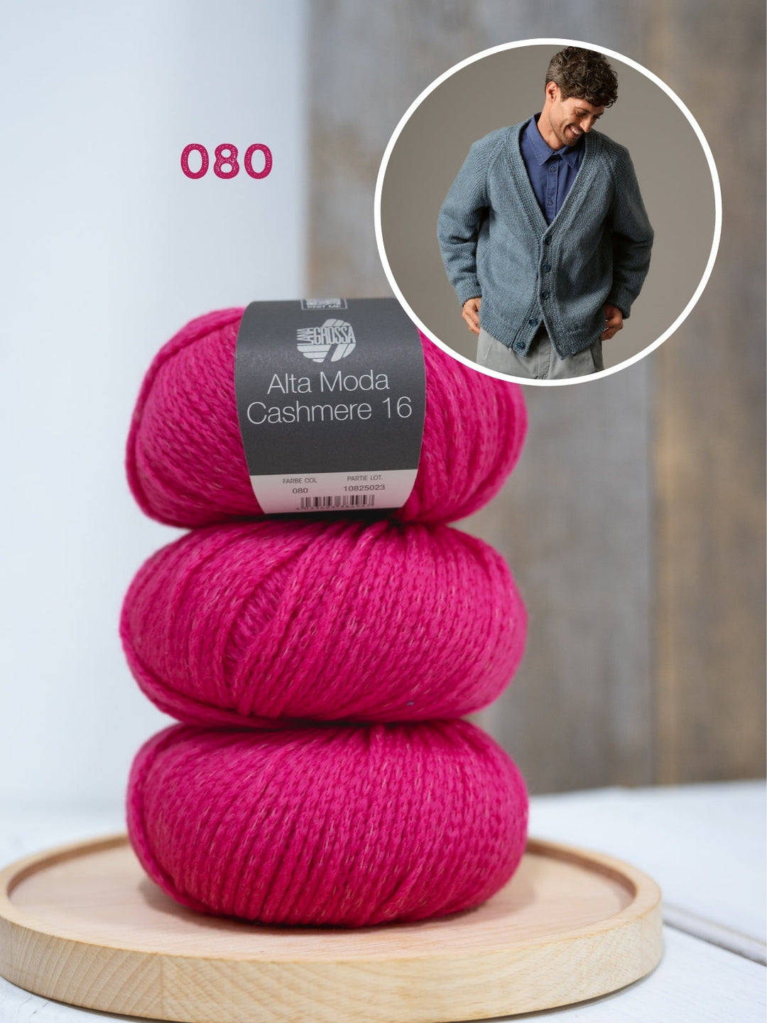 Strickpaket Alta Moda Cashmere 16 Strickjacke