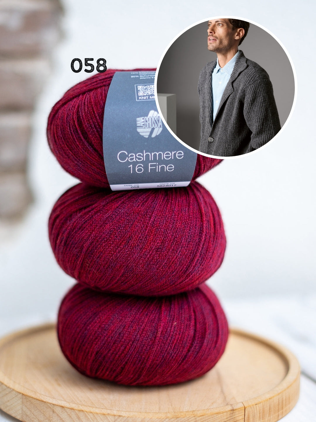 Strickpaket Cashmere 16 Fine Sakko