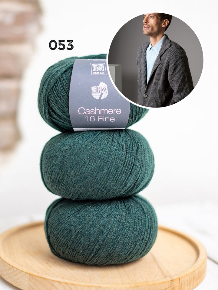 Strickpaket Cashmere 16 Fine Sakko