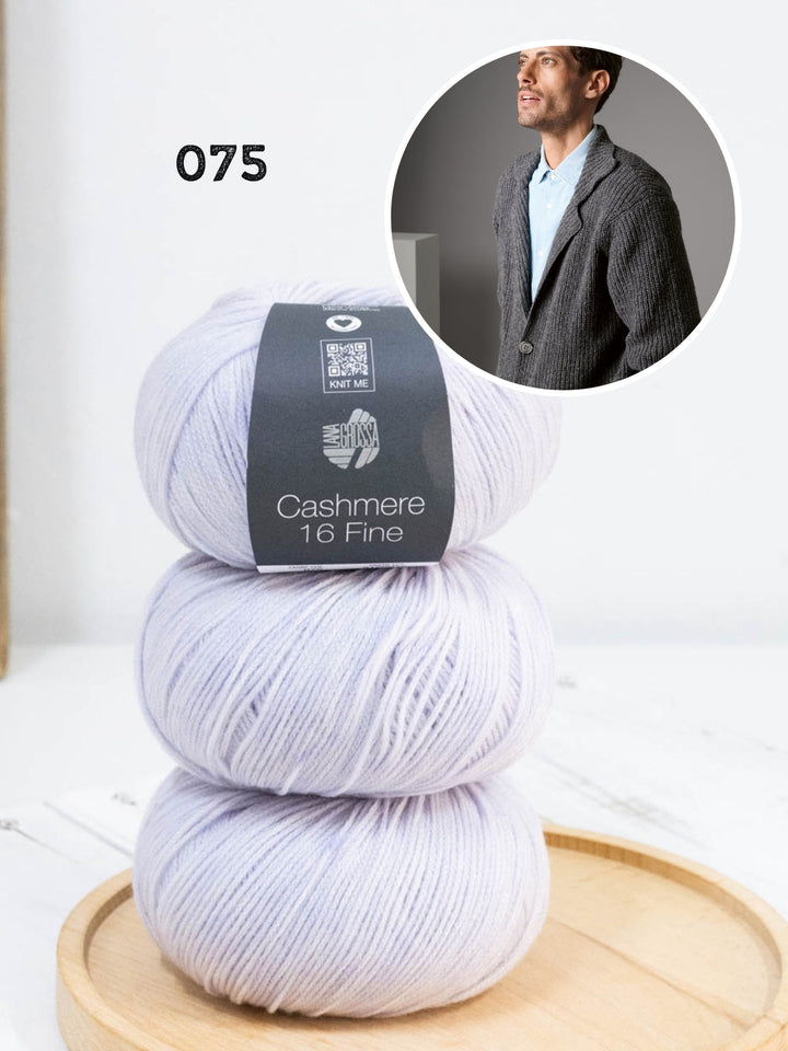 Strickpaket Cashmere 16 Fine Sakko
