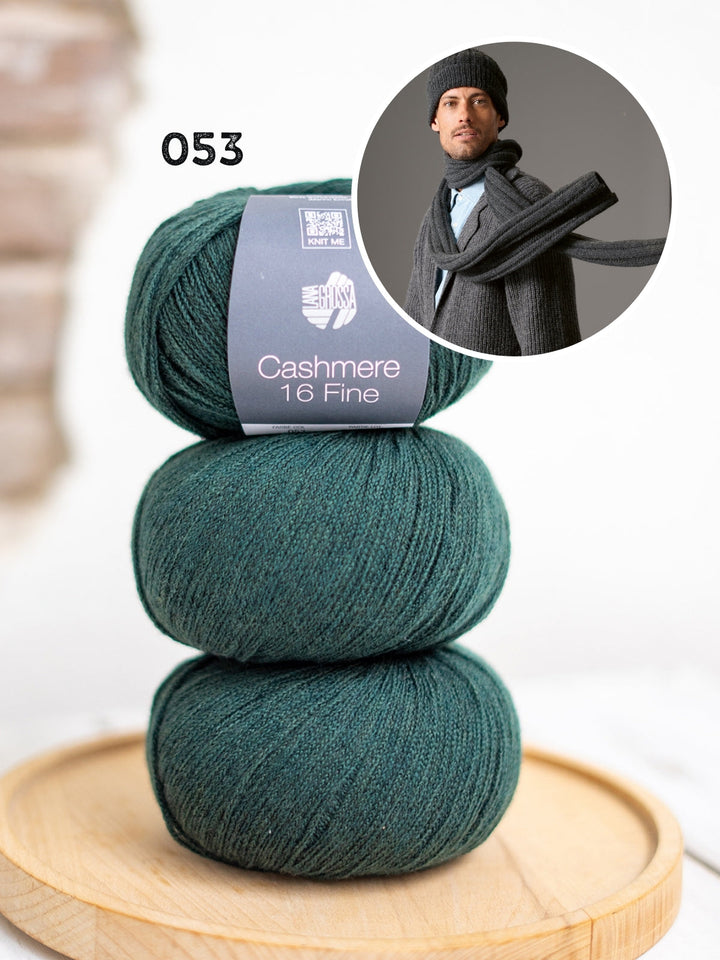 Strickpaket Cashmere 16 Fine Schal